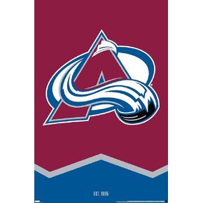 Trends International NHL Colorado Avalanche - Logo 21 Wall Poster, 22.375" x 34", Premium Unframed Version