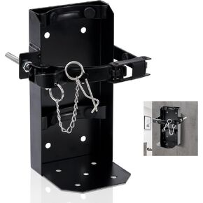 𝙐𝙥𝙜𝙧𝙖𝙙𝙚 Heavy Duty Fire Extinguisher Bracket，Wall Mount Fire Extinguisher Holder-St12 Steel, Fit 10 Lb Dry/5 Lb Co2 Extinguisher for School Vehicle Boat Truck Replace amerex 809, 3-Yr Service