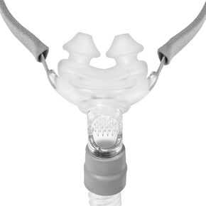 Rio II Nasal Pillows Mask w/o Headgear (Medium), Clear