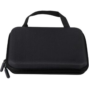 63 Slots Essential Oil Carrying Storage Case, Portable Aromatherapy Essential Oil Box Organizer with Foam Insert Carrying Handle for Home Travel - 8.5 x 6.8 x 1.9 Inch (Black)