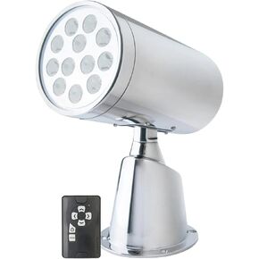 Marinco 23050A IP67 LED Stainless Steel Spotlight With Remote