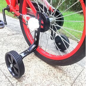 Mehome Quick Release Bike Training Wheels for 12 14 16 18 20 Inch. Training Wheels for Kids Bike is Heavy Duty.Bicycle Training Wheels is Suitable Single Speed Bike
