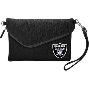 Littlearth NFL Pebble Fold Over Crossbody Purse