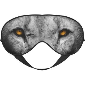 Black and White Football Sleep Mask Eye Mask with Adjustable Strap Eye Sleep Shade Cover Blocks Light for Women Men Airplane Travel Nap