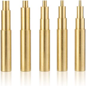8Pcs Heat-set Insert Tips Compatible with T18 ST 900M FX888D FX600 WLC100 Soldering Irons. M2, M2.5, M3, M4, M5, M6, M8 Threaded Inserts Tool for Connecting 3D Printed Parts and Plastic Parts
