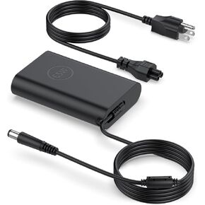 Charger for Dell Laptop Charger, 65W Dell Inspiron 13 14 15 3000 5000 7000 Series, Dell Latitude 13 3301 3310 3390 14 3400 3410 3420 3490 15 3500 3510 3520 3590, Dell Vostro, 4.5 * 3.0mm Power Cord