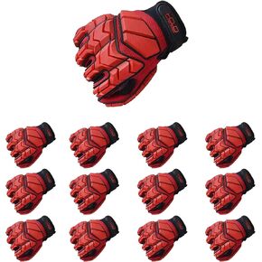 Anti Vibration Work Gloves Men TPR Impact Reducing Mechanic Gloves SBR Fingers & Palm Padded Safety Work Gloves in Kuwait