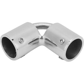 90° Boat Pipe Connector 22mm 2 Port Hand Rail Fitting Stainless Steel for Marine Yachts Boat/Yacht Series Ship/Yacht Parts