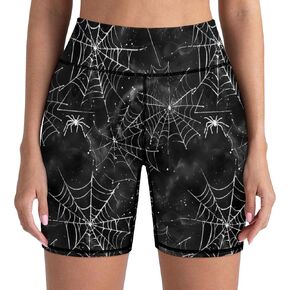 Women's High Waist Bike Shorts for Workout Sports Athletic Running Hiking Biker Yoga Gym in Saudi Arabia