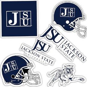 Desert Cactus Jackson State University Tigers J-State Stickers Vinyl Decals Laptop Water Bottle Car Scrapbook T2 (Type 2)