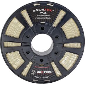 3DXTECH Aquatek PVA Water Soluble Support Filament 1.75 500g 3D Printing Filament