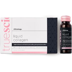 TrueScience Liquid Collagen for Glowing Skin - Collagen Activation & Replenishment Blend - Supports The Appearance of Firmer Looking Skin - 30 Bottles x 1.7 Fl. oz. (50 ml) Each