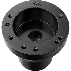 Drive-up Golf Cart Steering Wheel Adapter for Club Car DS Models-Black