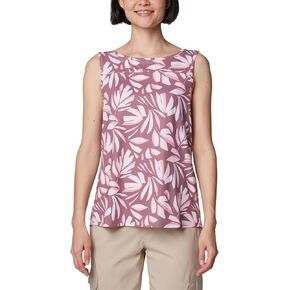 Columbia Women's Columbia Women’s Chill River Tank Top, Moisture Wicking, Sun Protection