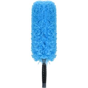 Feather Duster, 22-inch Flexible Duster Brush Head with Handle, Fits All Extension Poles with Standard US Acme Tapered Threads