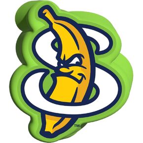 Pegasus Sports Savannah Bananas Features Plushie Mascot Pillow, 14" x 12.5", Yellow 3 Pound