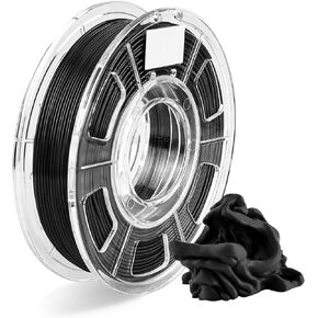 3D Printer SMP Filament (4D filament) 1.75mm 250g, Shape Memory Polymer Material, Dimensional Accuracy +/-0.03mm, 1.75mm Filament for Bambu Lab X1/P1P, Creality K1C FDM 3D Printers, Transparent