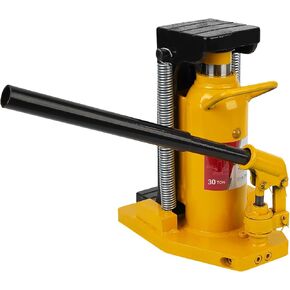 Toe Jack Lift Hydraulic Machine Floor Jack, 10T on Toe Jack Lift, 20T on Top Lift Jack with Manual Hand Pump, Hydraulic Toe Jack Heavy Duty Truck Travel Trailer Repair, Lift Capacity 10-20Ton in Kuwait