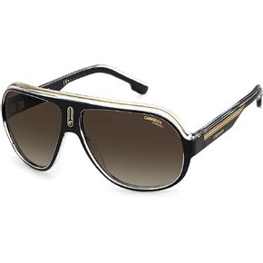 Carrera SPEEDWAY/N Black Gold/Brown Shaded 63/12/130 men Sunglasses