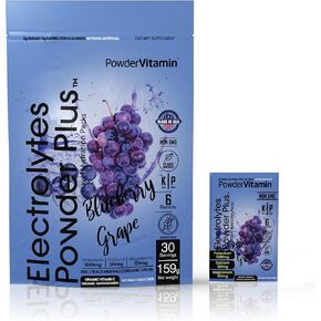 Electrolytes Powder Plus Keto, Variety Pack, Zero Sugar, 1000mg Potassium, 120mg Calcium, 120mg Magnesium, Non-GMO, Zero Calories, 30 Hydration Packets in Saudi Arabia