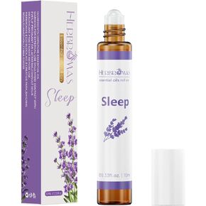 Aromatherapy Essential Oil Roll On Blend Relaxation Gift for Women, Natural and Pure Essentail Oils with Travel Size Roller Ball Bottle (Stress, 1)