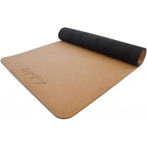 ORRY PU Cork Yoga Mat - 72'' x 24'' - 4mm Thickness - Anti-Slip