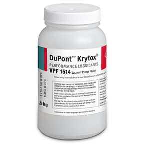 Krytox 1514 Oil, 2X10-7 Torr at 20 Degrees C Vacuum Pump Fluid, 0.5 kg