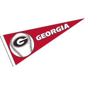 College Flags & Banners Co. Georgia Bulldogs Baseball Full Size Felt Pennant