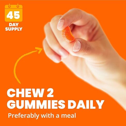 علكة فيتامين C من Nature's Bounty Sundown مع ثمر الورد والحمضيات الحيوية، بنكهة البرتقال، 90 قطعة (عبوة من قطعتين) in Kuwait