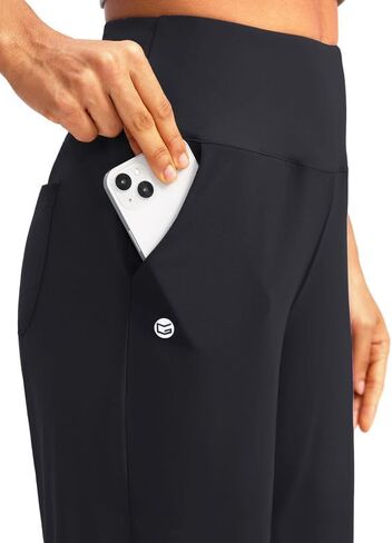 G Gradual Women's 12" Bermuda Long Shorts with Pockets High Waisted Stretch Knee Length Shorts for Women Summer Walking in Kuwait