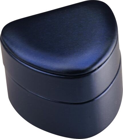LED Ring Box for Proposal, Wedding, Engagement..Unique Designed Heart to Heart Idea PU Leather Heart Shaped Ring Jewelry Gift Box with Light for Women for Men (Blue) in Kuwait