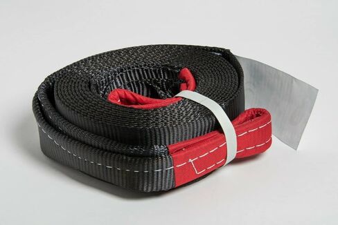 HiGear 9 Ton 3 Inch X 10 Ft. Polyester Tow Strap Rope 2 Loops 14,000lb Towing Recovery (3in 10ft 3x10, Blue) in Kuwait
