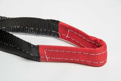 HiGear 9 Ton 3 Inch X 10 Ft. Polyester Tow Strap Rope 2 Loops 14,000lb Towing Recovery (3in 10ft 3x10, Blue) in Kuwait
