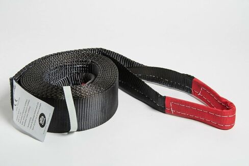 HiGear 9 Ton 3 Inch X 10 Ft. Polyester Tow Strap Rope 2 Loops 14,000lb Towing Recovery (3in 10ft 3x10, Blue) in Kuwait
