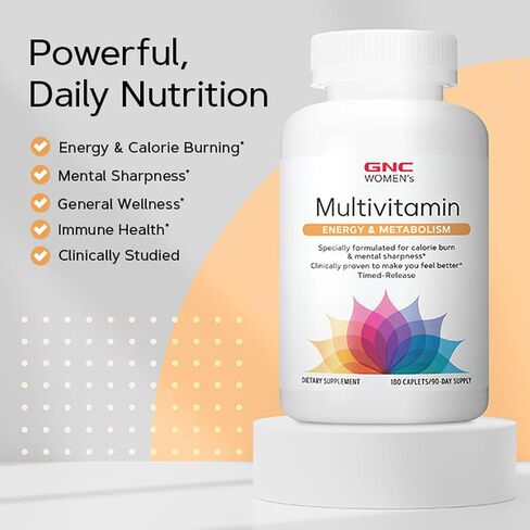 GNC Women's | Women's Multi Energy & Metabolism | 180 Count in Saudi Arabia