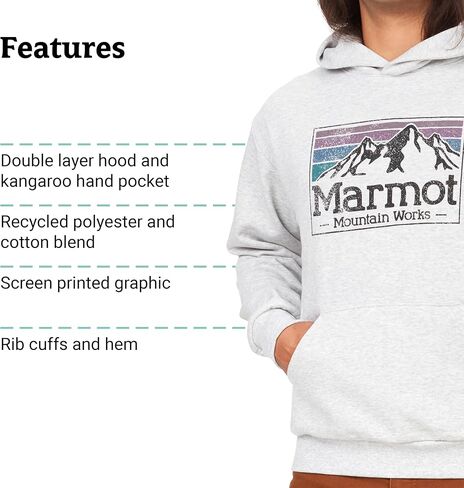 MARMOT Men's MMW Gradient Hoody in Kuwait