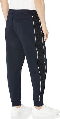 Armani Exchange Men's Allover Ax Jacquard Fleece Jogger in Saudi Arabia