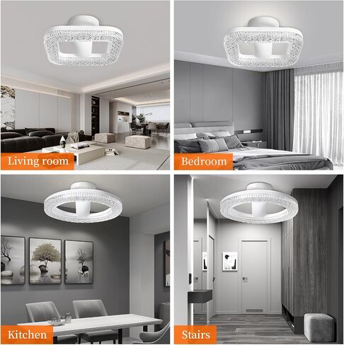 The New Pattern of high Imitation Socket Crystal Chandelier in 2024,Easy to disassemble and Assemble, with Three Color dimming, Modern Chandelier, Suitable for Most Rooms(Round) in Saudi Arabia