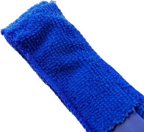4Pack Blind Cleaner Duster Tool 7 Removable Microfiber Sleeves for Wood Blinds Dust Dirt(Blue) in Saudi Arabia