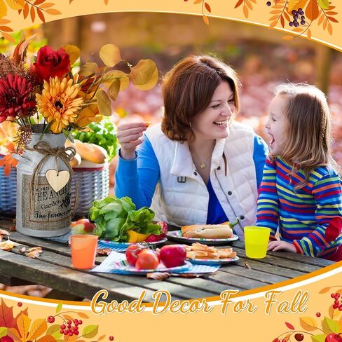 Umigy الخريف زهرة اصطناعية التوت ينبع مع مزهرية عيد الشكر الجدول المركزية ترتيبات الزهور فروع ريفي يختار لحصاد الخريف عيد الميلاد مزرعة المنزل ديكور مكتب داخلي (زهرة) in Kuwait