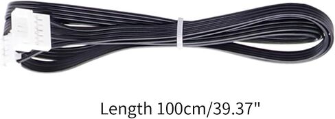 كابل محرك خطوة أسود للطابعة ثلاثية الأبعاد بطول 100 سم خط تمديد لمحرك الطارد للطابعة Ender3V2 CR10، محرك تمديد كابل تمديد كابل الطارد، كابل ممتد أجزاء الطابعة ثلاثية الأبعاد وملحقاتها in Saudi Arabia