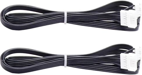 كابل محرك خطوة أسود للطابعة ثلاثية الأبعاد بطول 100 سم خط تمديد لمحرك الطارد للطابعة Ender3V2 CR10، محرك تمديد كابل تمديد كابل الطارد، كابل ممتد أجزاء الطابعة ثلاثية الأبعاد وملحقاتها in Saudi Arabia