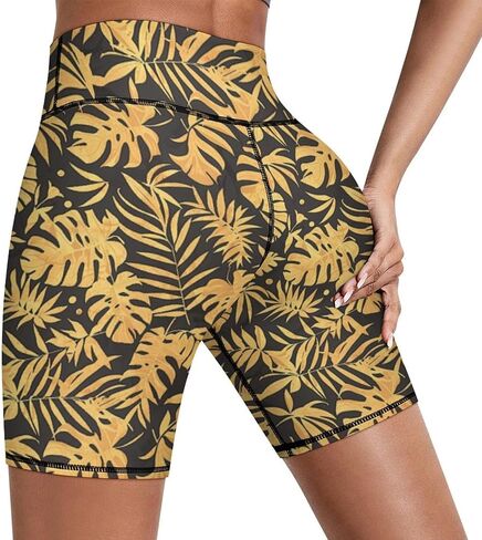 Women's High Waist Bike Shorts for Workout Sports Athletic Running Hiking Biker Yoga Gym in Kuwait