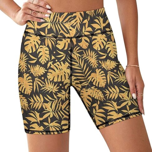 Women's High Waist Bike Shorts for Workout Sports Athletic Running Hiking Biker Yoga Gym in Kuwait