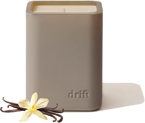 Drift Teak Scented Candle - Clean Oil Candle - Premium Candle - Home Decor - Fragrance Oil Candle - 60 Day Burn Time - 10.5 oz in Saudi Arabia