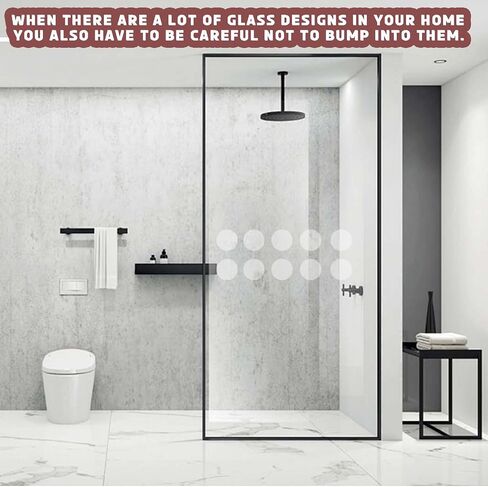 60Pcs Etched Glass Safety Window Stickers, 50mm Square Glass Awareness Decals, Prevent Accidents & Bird Strikes, Residue-Free Removal, Indoor/Outdoor Use in Saudi Arabia