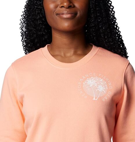 Columbia Women's PFG Graphic Sweatshirt Crew in Saudi Arabia
