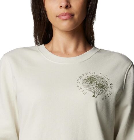 Columbia Women's PFG Graphic Sweatshirt Crew in Saudi Arabia