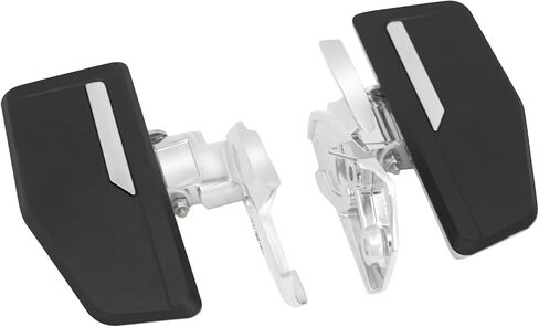 Motorcycle Driver Floorboards Rider Front Footpegs Pedal Foot Peg Fit For Honda Gold Wing GL1800 GL1800BD DCT GL1800DA 2018-2023 Black in Saudi Arabia