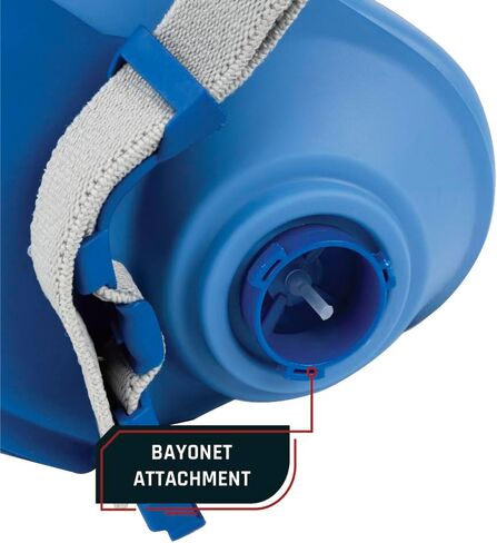 قناع تنفس نصف الوجه الكبير UltraSeal القابل لإعادة الاستخدام - معتمد من NIOSH، حماية OV/P95، خراطيش حربة قياسية in Saudi Arabia